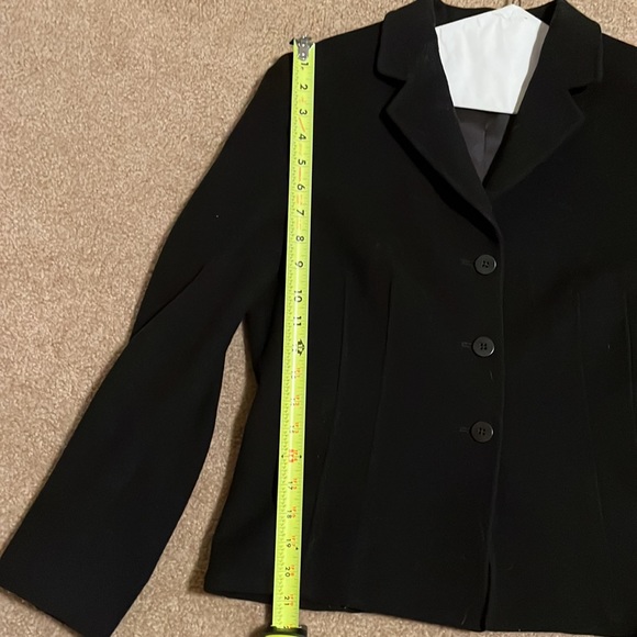 Black Wool Jacket - Picture 6 of 7